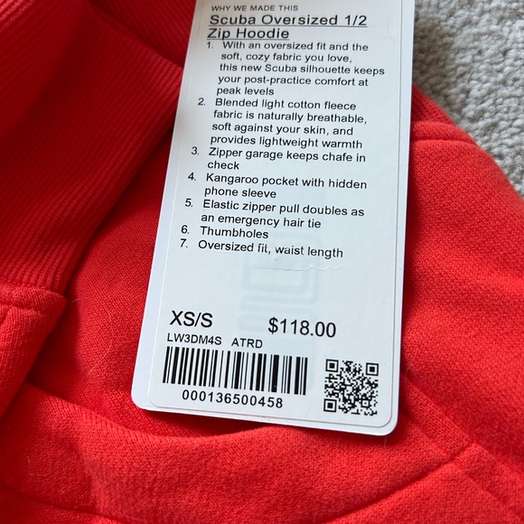 Lululemon scuba oversized half zip hoodie - Picture 2 of 4